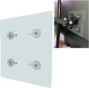 VESA Mount Adapter Bracket Kit Non-VESA Mounting Universal for 75 VESA Monitor Arm Compatible