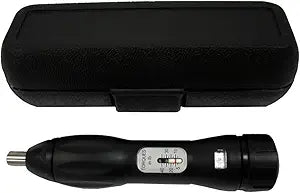 K Tool International 72180 Adjustable Torque Screwdriver for Garages, Repair Shops and DIY, 1/4" Female Hex, 5-40 in./lbs., 504 Nm, Viewable Torque Scale, Plastic Storage Case, Black