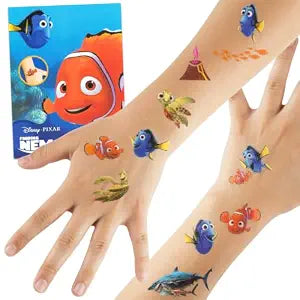 25pcs Disney Finding Nemo Tattoos for Kids Teens