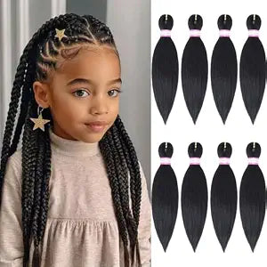 Dorsanee Braiding Hair Pre Stretched 8 Packs 12 Inch Helps Prevent Tangles