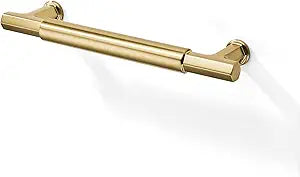 SAILING 10 Pack Cabinet Pulls-5 Inch/128mm Kitchen Cabinet Handles Champagne Bronze Cabinet Pulls for Bathroom Dresser Pulls Hardware Cabinet Handles SA10185
