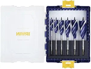 Irwin Tools IRWIN Speedbor Drill Bit Set for Wood, 6-pc. (IWAX236PC)