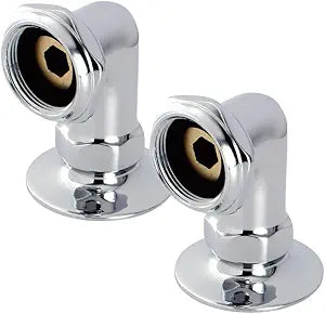 Aqua Vintage AE2RS1 Vintage 2-inch Tub Faucet Riser, Polished Chrome