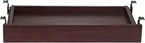 Lorell Mahogany Laminate Universal Center Drawer, Brown