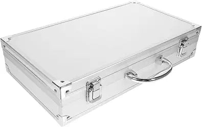 ERINGOGO Aluminum Alloy Tool Box with Capacity Portable Medicine Storage Case Aid and Tools Container Carrying Suitcase for Home School Garage Hospital