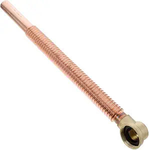 Flexible Copper Bathtub Drain Pipe Kit Thickened Design for Stable Drainage Easy Installation Bath Tub Accessory Prevents Clogs for Smooth Drainage