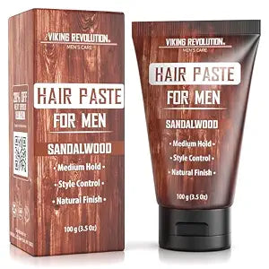 Viking Revolution Hair Paste for Men - Sandalwood - 3.5 oz