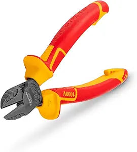 TEKTON 7 Inch Insulated Diagonal Cutting Pliers | PVC00007