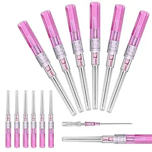 20G Catheter Piercing Needles 6Pcs Hollow Needles for Body Jewelry