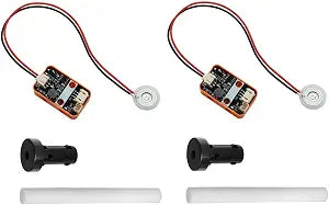 2-Pack Programmable Humidifier Module, Small Ultrasonic Atomizer Module, DC 5V Mist Maker Fogger, 108KHz Ceramic Humidifier DIY Kit for Arduino, ESP32, Raspberry Pi