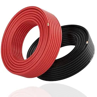 16 Gauge Wire (2-Pack Red/Black Each 25FT), 16AWG CCA, Low Voltage Automotive Primary Harness Wire for Battery, Car Audio, Remote Trailer, Security Alarm, Hook Up Electrical Wires for DIY DC