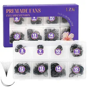 Premade Lash Fans for eyelash extensions 600PCS,10D eyelash fan