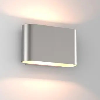 Aipsun Nickel LED Wall Sconces 1 Pack Indoor Modern Wall Lights Hardwired Up and Down Interior Wall Mount Light for Living Room Bedroom Hallway Warm White 3000K(with G9 Bulbs)