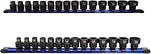 Astro Pneumatic Nano Impact Socket Sets Metric- 15pc 1/2" Drive 78215 and 14pc 3/8" Drive 78314