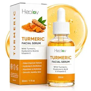 Turmeric Face Serum – Brightening Serum with Hyaluronic Acid & Vitamin E