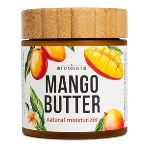 Mango Butter - 100% Pure Raw Mango Seed Butter Unrefined, 8 oz Jar