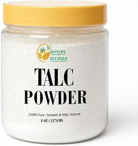 Herbs Botanica Talcum Powder, Unscented, 8 oz