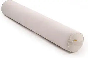 Body Pillow for Adults,Long Round Pillow,Big Cylindrical Pillow,Large Full Bolster Pillows for Side Sleepers (Misty White, 47.24"*7.87")