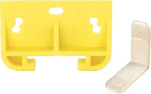 Prime-Line Products R 7154 Drawer Guide Metal Track, Yellow