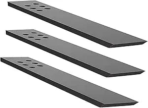 LX2.5 Heavy Duty Knee Wall Support Bracket - 3 Pack, 16" L x 2.5" W, 3/8" Thick, Floating Bracket for Quartz/Granite/Wood/Concrete Countertops, Screws Included