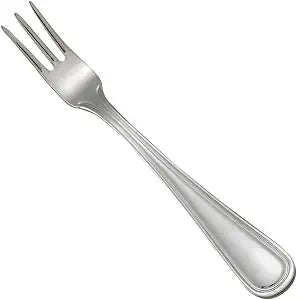 Winco 6 3/4" Shangarila Stainless Steel Oyster Forks (Set of 12)