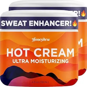 Premium Hot Cream Sweat Enhancer - Firming Body Lotion for Women and Men and Body Sculpting Cellulite Workout Cream - Ultra Moisturizing Invigorating Body Firming Cream with Natural Oils - 2 Pack