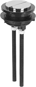 balacoo Dual Flush Toilet Tank Push Button Replacement Kit Toilet Water Tank Parts with Washer and 2 Sticks Easy Install Flusher for Bathroom 5.90 X 2.36 X 2.36 in