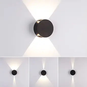 Tubicen Wall Sconces,Modern Dimmable Hardwired Wall Lights,Adjustable Beam