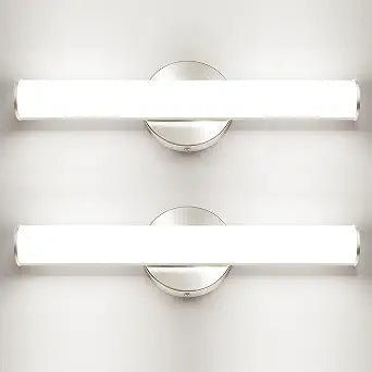 OOWOLF 2-Pack Bathroom Vanity Light 14W 5000K Daylight Dimmable Brightness