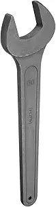 HARFINGTON Single Open Ended Spanner Wrench, 50mm (1 15/16-inch), Thicken Carbon Steel Open End Wrench Tool for Automotive Repair and Furniture Assembly, Grey