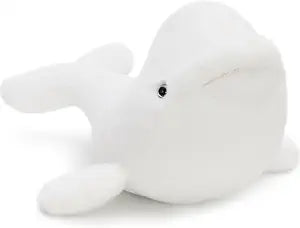 Tezituor Giant Beluga Whale Stuffed Animal, Stuffed White Whale Plush Toy, 31Inch Soft Cuddly Huggable Whale Plush Pillow,Ocean Animal Gift for Kids Boys Girls Easter Valentines Birthday Christmas