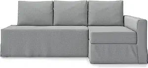 TLYESD Friheten Sofa Cover Replacement for IKEA Friheten Couch Cover, Friheten Cover, Friheten Sleeper Sofa Cover Only!(Foggy Grey, Right Chaise)