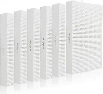 DerBlue 6pcs Filters R Replacement Compatible with Honeywell HRF-R1 HRF-R2 and HRF-R3 Filter R