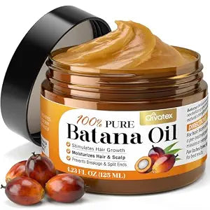 Qivatex Batana Oil for Hair Growth - 100% Pure & Natural from Honduras