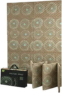 SylvanSport Cloud Layer Foam Picnic Blanket - Large Waterproof Outdoor Mat & Play Mat - Washable Picnic Blanket for Baby, Beach, Camping & Stadium