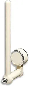 ANISKEBBR Powerful Suction Cup Towel Rod Adjustable No Drill Holder for Kitchen & Bathroom Towels