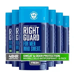 Right Guard Sport Antiperspirant, Fresh 2.6 oz (Pack Of 6)