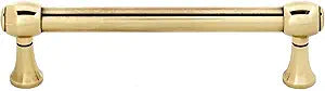 Alno A980-4-PA Royale Transitional Pulls, Polished Antique