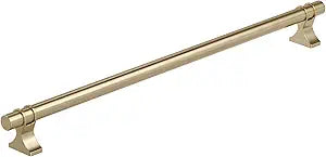Amerock Davenport 12-5/8 inch (320 mm) Center-to-Center Golden Champagne Cabinet Pull, BP36698BBZ