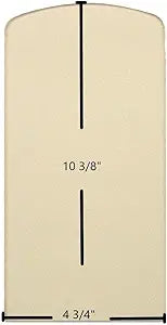 Sierra 4700 Side Glass/Ambassador 4700 TEC (7G7000) Γ 4 3/4" x 10 3/8" High-Temperature Ceramic Replacement