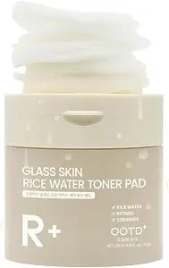 #OOTD Rice Water Toner Pads for Glass Skin, 70 Pads | Korean Skincare