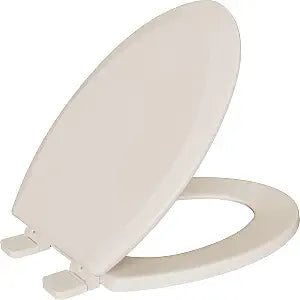 PROFLO PFTSWEC2000 Elongated Closed-Front Toilet Seat with Quick Release and Lid - Biscuit
