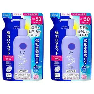 Japanese Sunscreen Ni-vea Super Water Gel 4.22floz(125g) Refill Pack of 2