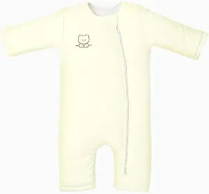 Premium Cotton Baby Sleep Sacks with Legs Winter 3-6 Months 2.5 Tog, Ultra Soft Wearable Blanket Sleeping Bag Sack Easy Diaper Changing Transition Sleep Sacks Unisex Newborn Infant Babies Girls Boys