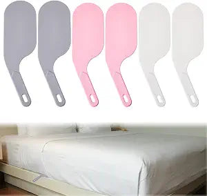 DICOSMETIC 6Pcs 3 Colors Bed Sheet Tucker Tool Mattress Lifter Tucker Paddle Extra Long Bed Tuckers Tool Durable Beds Maker Tools for Hotel-Level Bedding Changing Sheets
