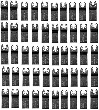 50Pack Bi-Metal oscillating Tool Blade, Diagtree Multitool Blade Oscillating Multi Tool Quick Release Saw Blades for Fein, Dremel, Dewalt, Craftsman, Ridgid, Makita, Milwaukee, Rockwell