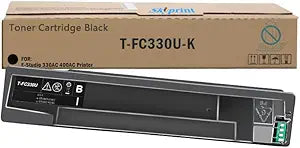 SkyPrint 1-Pack TFC330 TFC330U T-FC330U Toner Cartridge T-FC330U-K Black Replacement for Toshiba E-Studio 330AC 400AC Printers