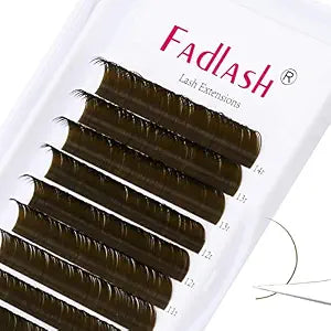 Eyelash Extensions D Curl Individual Lashes 0.15 Mixed Tray 8-14mm
