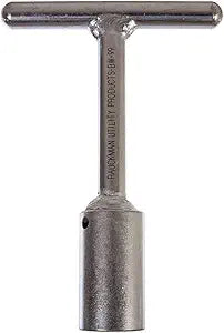 All Steel Penta Wrench, T-Handle - Heavy Duty Lineman Wrench - Non-insulated For Use on Pad-Mounted Transformers and Secondary Pedestals.