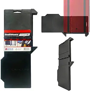 StealthMounts Trax90 XL Track Saw Square for Milwaukee | 90 Right Angle Plunge Saw Guide Rail Angle Stop